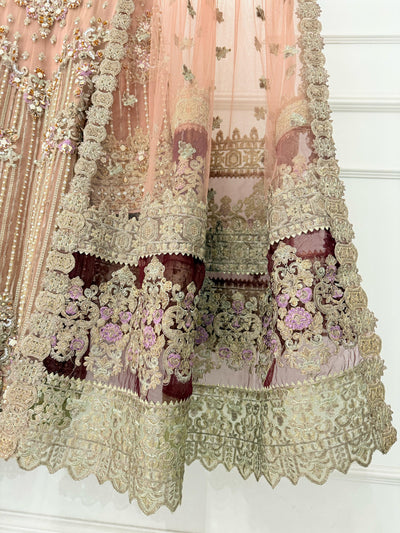 ARWS-02- Pink - Readymade - ARW Chiffon Collection 2025 - Memsaab Online