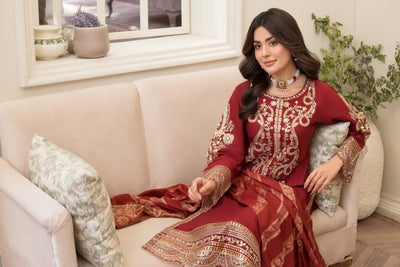 HRM-01 - Readymade Memsaab Formal Cotton Suit - Memsaab Online