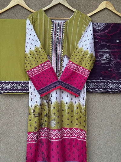 HSS-331- Readymade Heeras Suit - Memsaab Online