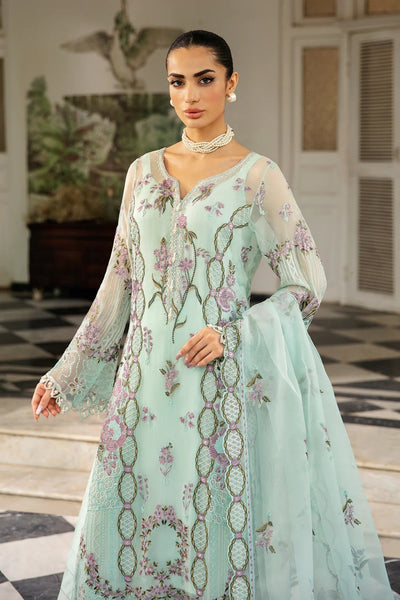 DQ-102 - R - Readymade - Dastak Collection Luxury Chiffon Collection - Memsaab Online