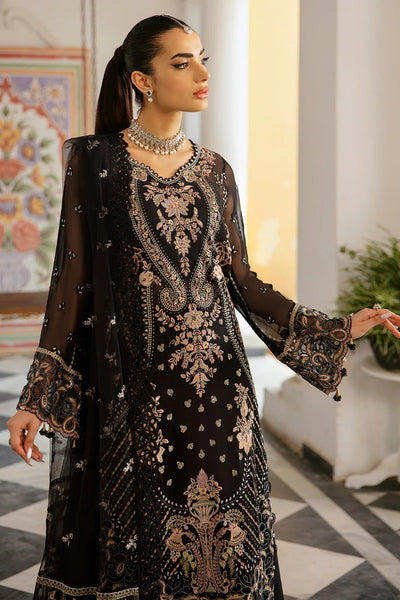 DQ-106 - R - Readymade - Dastak Collection Luxury Chiffon Collection - Memsaab Online