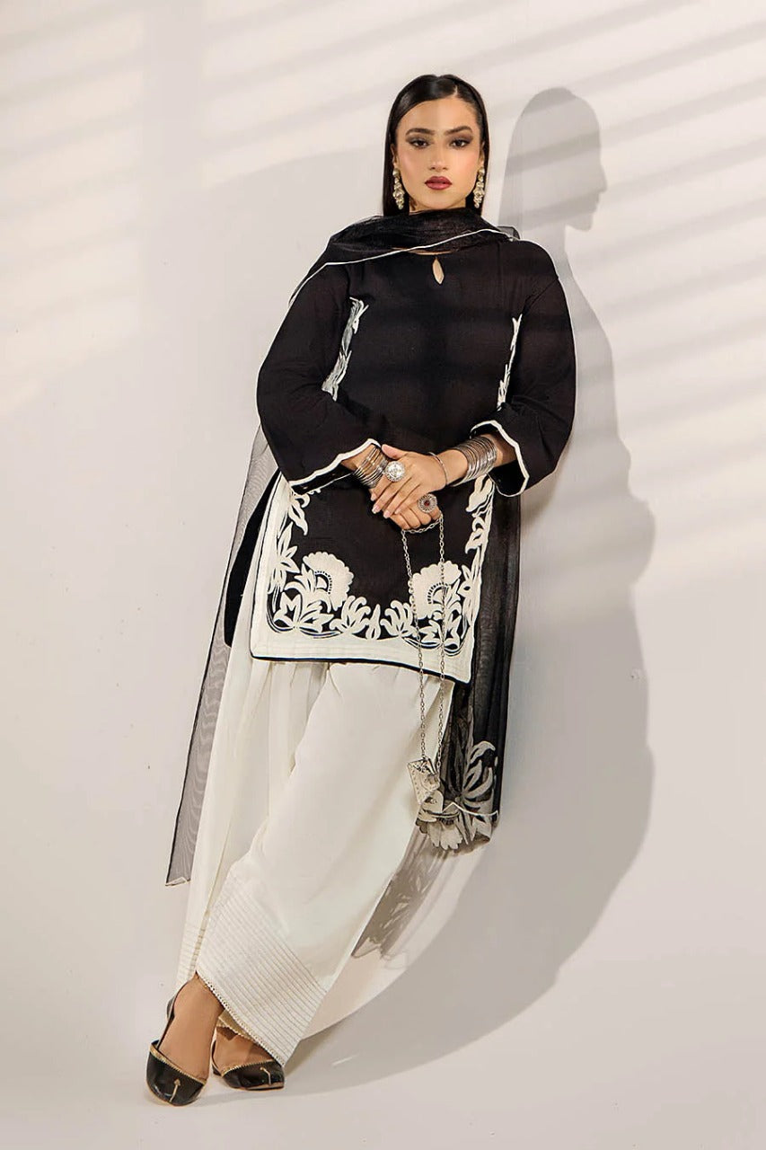 F-175 - Readyade Cotton Chiken Khuda Baksh Outfit - Memsaab Online