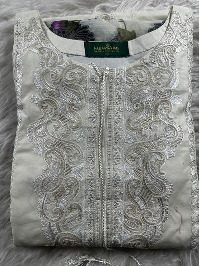 ATR-1136-Cream- Sehrish B Lux Cotton - Memsaab Online