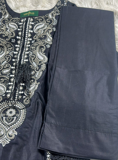 ATR-1136-Black- Sehrish B Lux Cotton - Memsaab Online