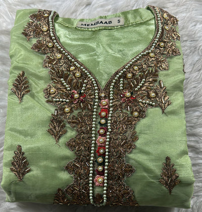 UMR909 - L Green - Readymade - Memsaab Formal Suit - Memsaab Online