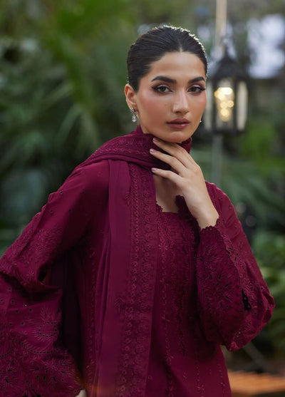 GC-08 - Reina - Ready Made Gulaal Chikankaari Lawn Collection 2025 - Memsaab Online