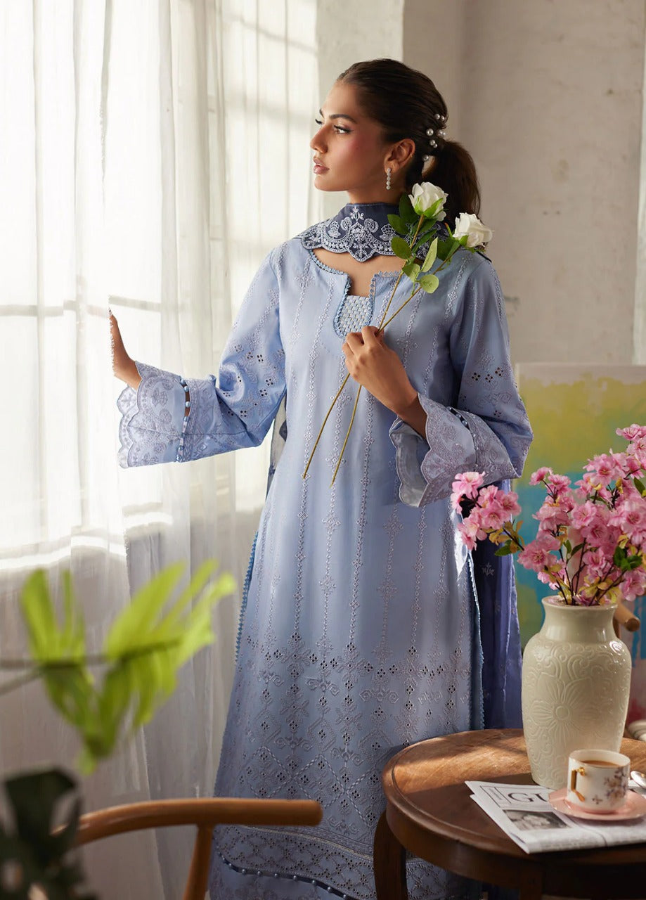 GC-10 - Zorya - Ready Made Gulaal Chikankaari Lawn Collection 2025 - Memsaab Online
