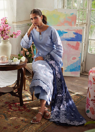 GC-10 - Zorya - Ready Made Gulaal Chikankaari Lawn Collection 2025 - Memsaab Online