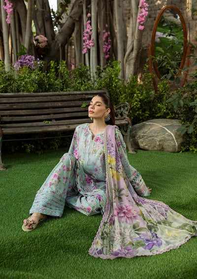 ELFECD-03-B-Floral Charm - Readymade - Elaf Prints Collection 2025 - Memsaab Online