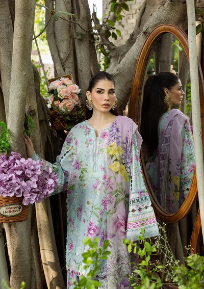 ELFECD-03-B-Floral Charm - Readymade - Elaf Prints Collection 2025 - Memsaab Online