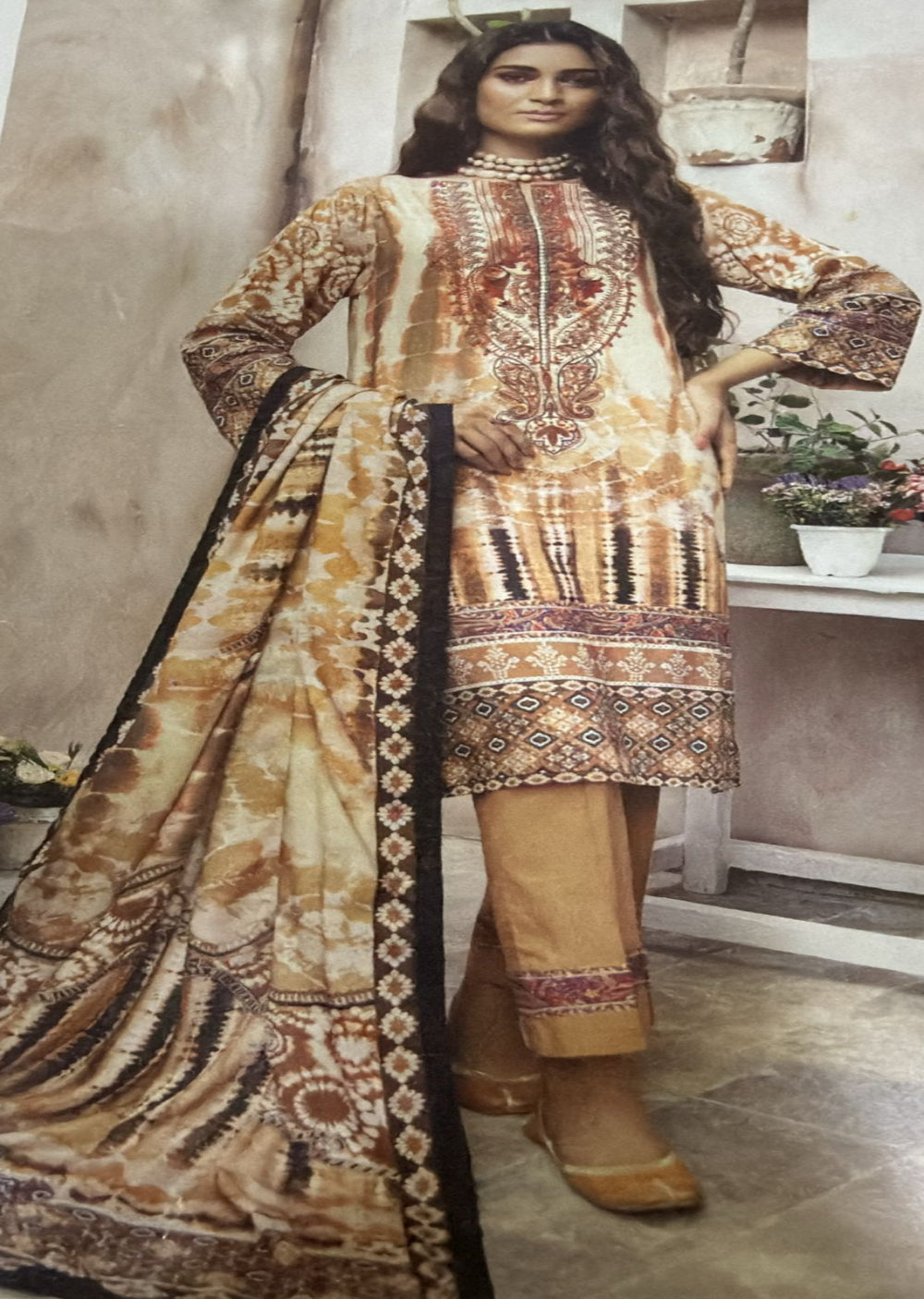 RG-393-UNSTITCHED- Rang Angan Collection by Johra 2021 – Memsaab