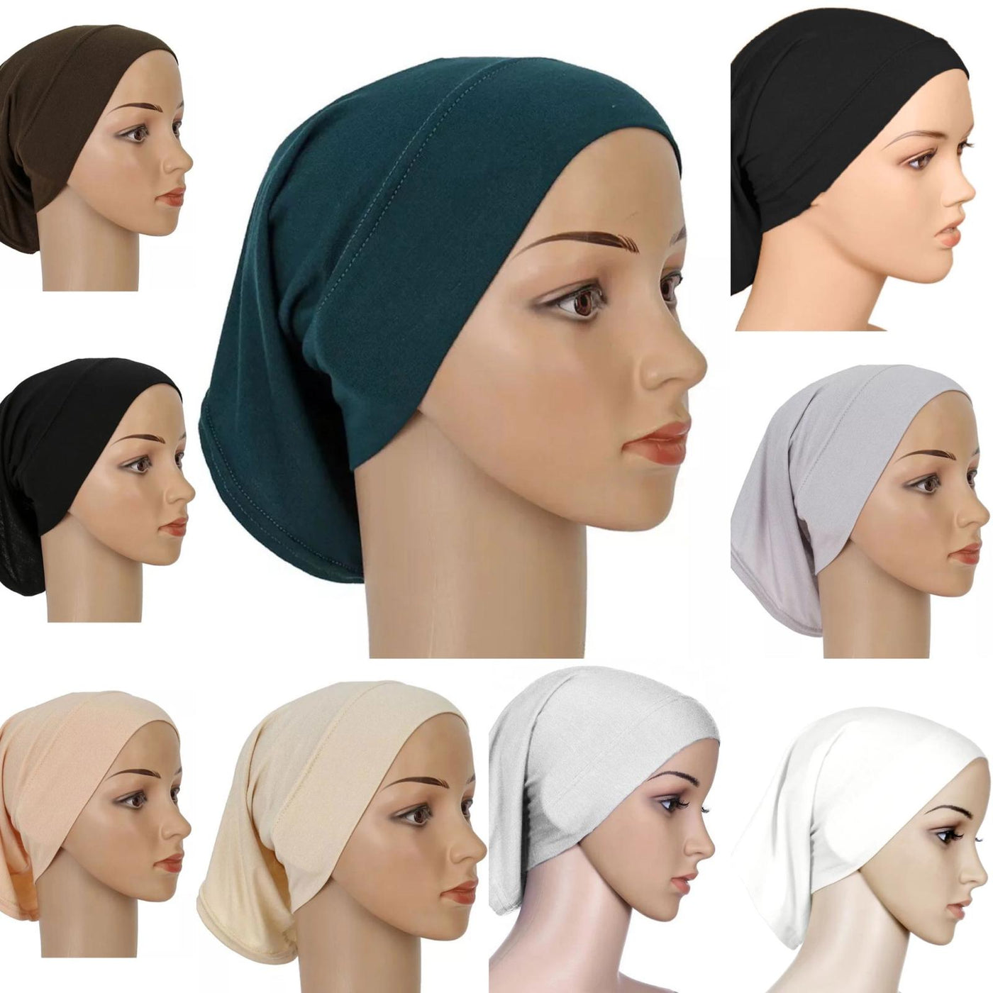 A101 Non-Tie Hijab cap - Memsaab Online