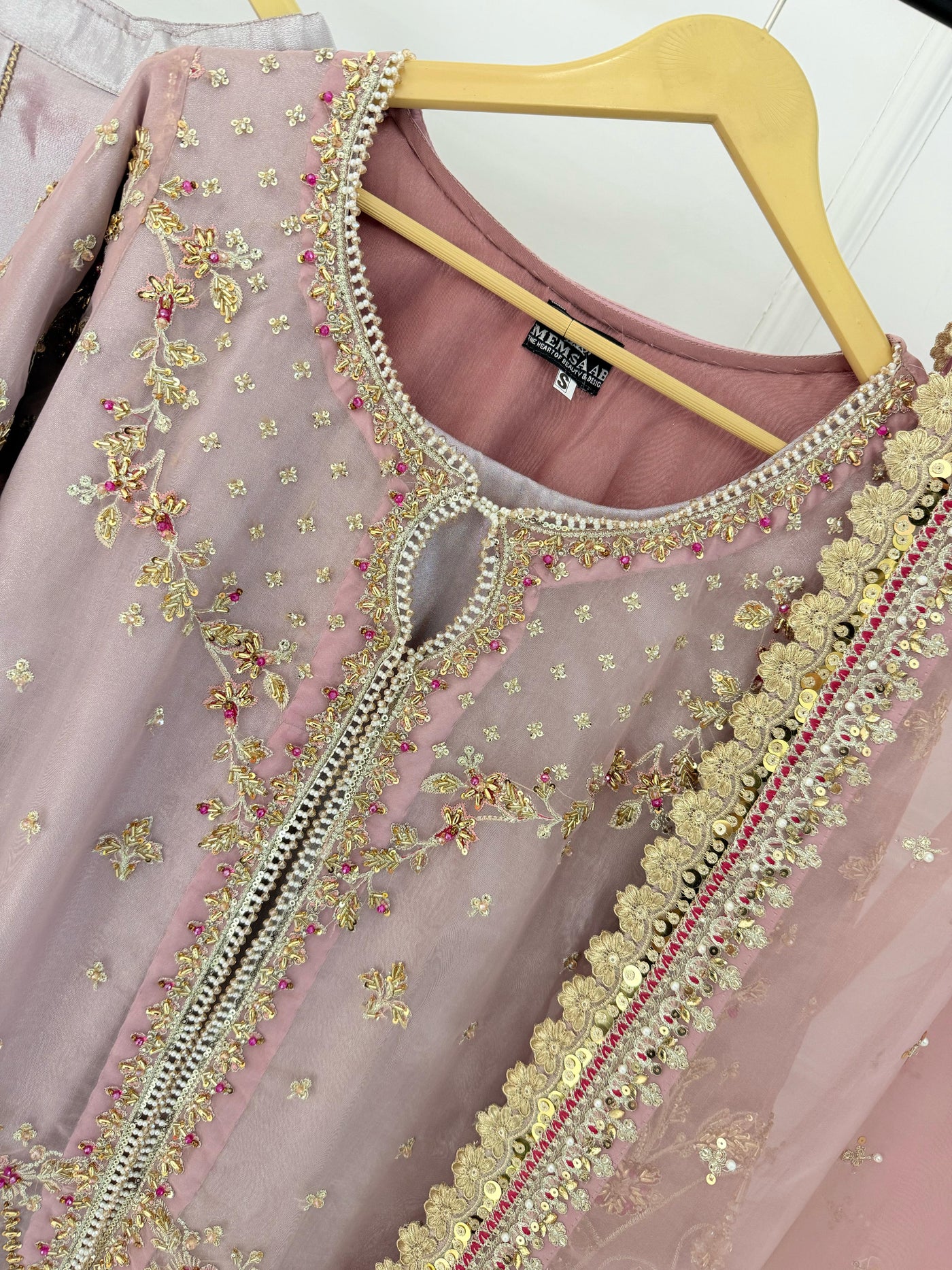 SRB3233 - Pink - Sehrish B Design 2025 - Memsaab Online