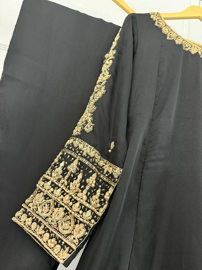 SRB3242- MORNI- Black - Sehrish B Design 2025 - Memsaab Online
