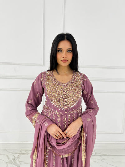 SHAZ1778 - Readymade - Chiffon - Mummy n Me Outfit - Memsaab Online