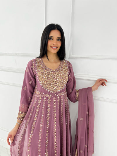 SHAZ1778 - Readymade - Chiffon - Mummy n Me Outfit - Memsaab Online