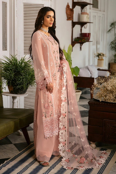 DQ-101 - R - Readymade - Dastak Collection Luxury Chiffon Collection - Memsaab Online