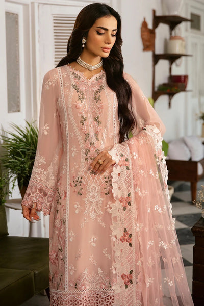DQ-101 - R - Readymade - Dastak Collection Luxury Chiffon Collection - Memsaab Online