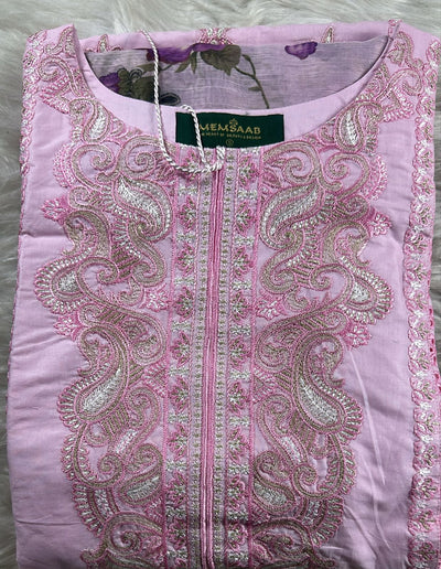 ATR-1136-Pink - Sehrish B Lux Cotton - Memsaab Online