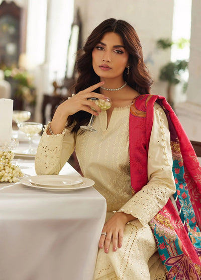 GC-03 - Azmin - Ready Made Gulaal Chikankaari Lawn Collection 2025 - Memsaab Online