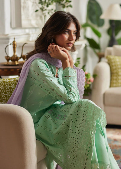 GC-07 - Alira - Ready Made Gulaal Chikankaari Lawn Collection 2025 - Memsaab Online