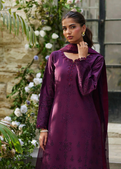 GC-09 - Amora - Ready Made Gulaal Chikankaari Lawn Collection 2025 - Memsaab Online