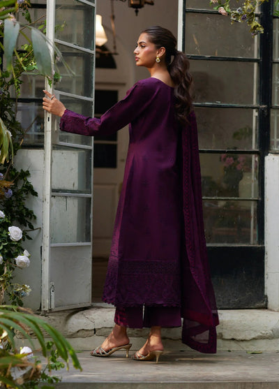 GC-09 - Amora - Ready Made Gulaal Chikankaari Lawn Collection 2025 - Memsaab Online
