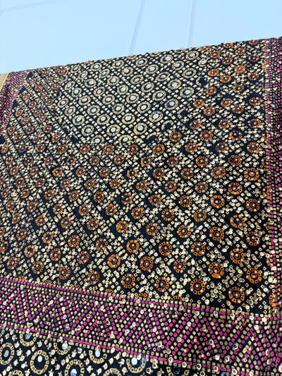 SMR7101 - Block Print Wedding Duppattas - Memsaab Online