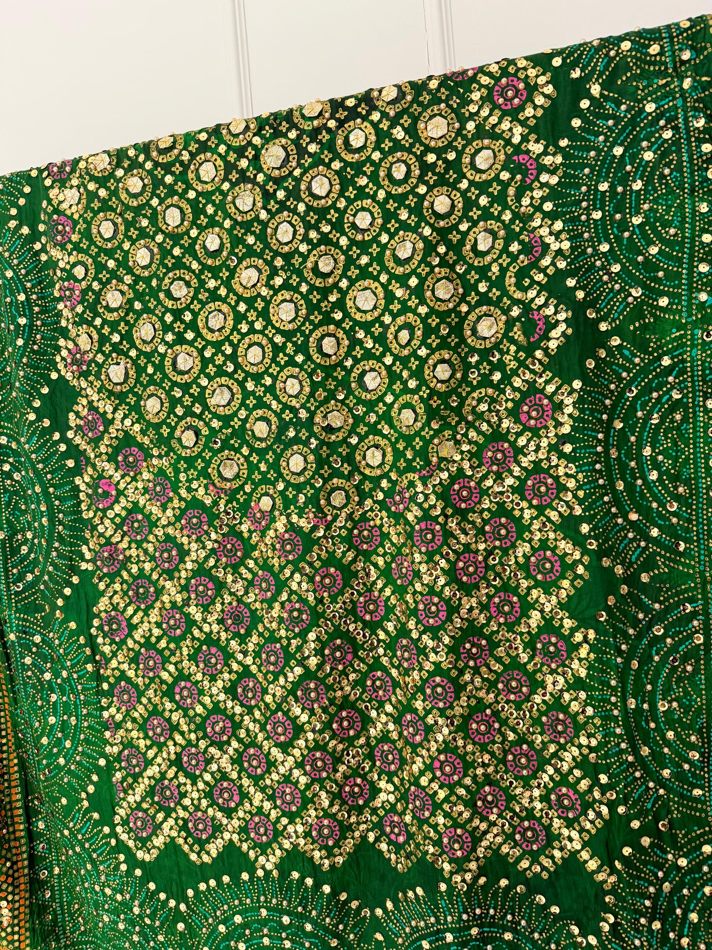 SMR7101 - Block Print Wedding Duppattas - Memsaab Online