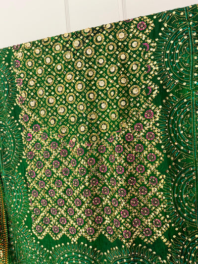 SMR7101 - Block Print Wedding Duppattas - Memsaab Online