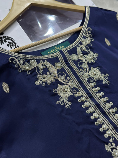 MSRW-01 Shalimi Fancy Jacket Kaftan - Memsaab Online