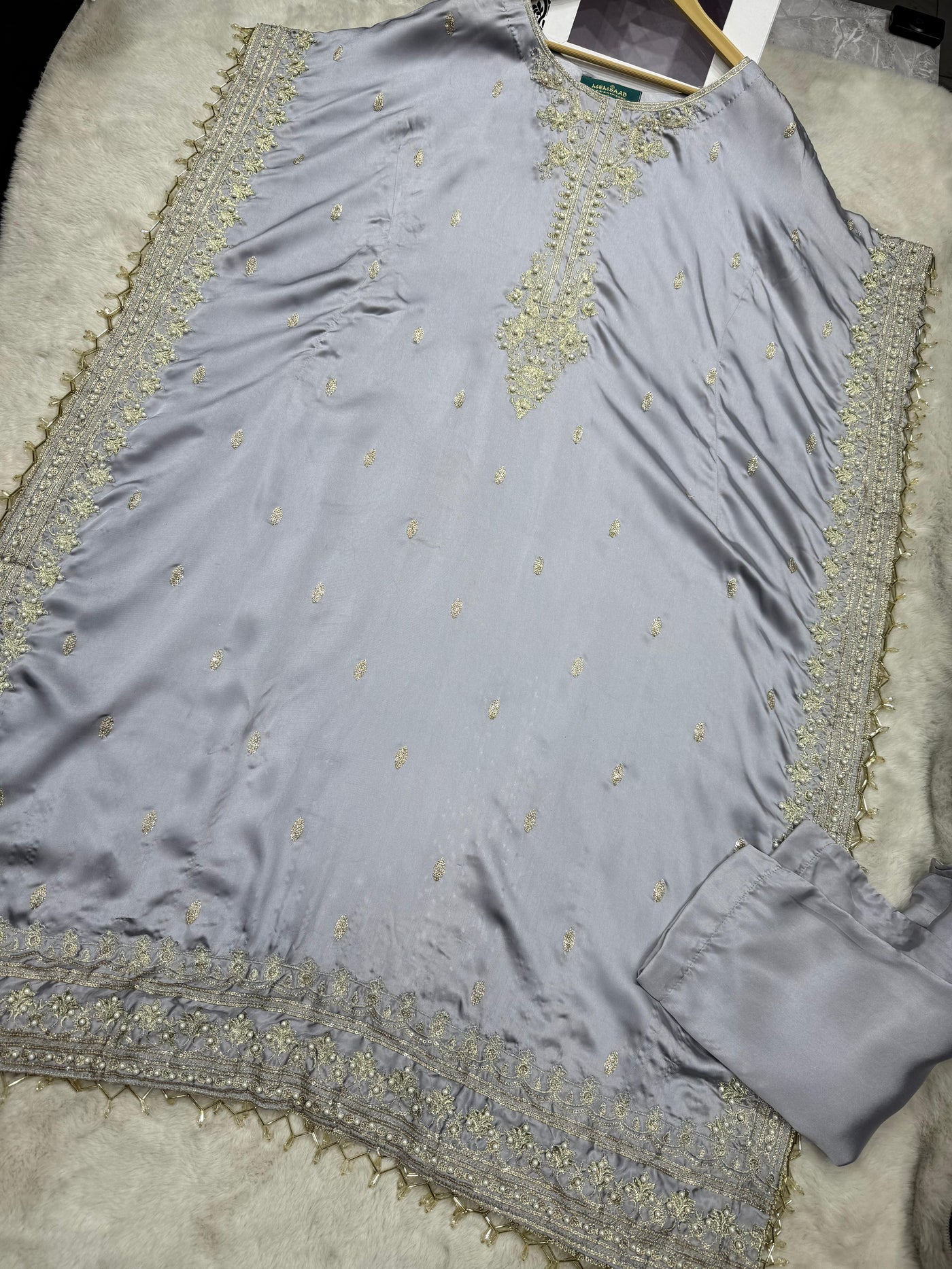 MSRW-01 Shalimi Fancy Jacket Kaftan - Memsaab Online