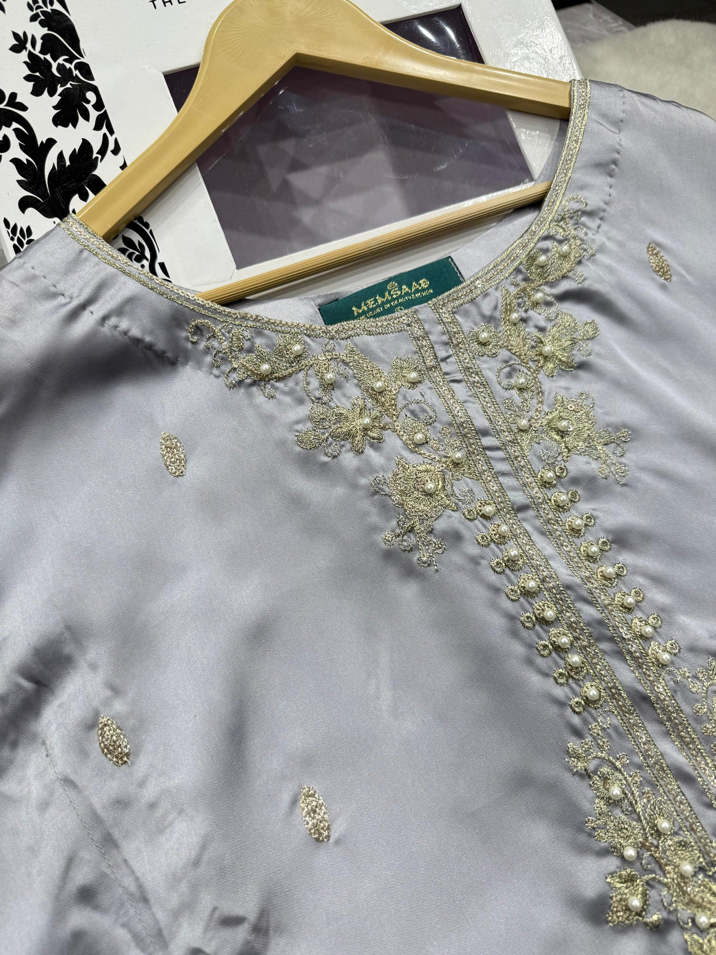 MSRW-01 Shalimi Fancy Jacket Kaftan - Memsaab Online