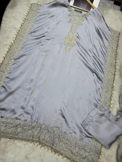 MSRW-01 Shalimi Fancy Jacket Kaftan - Memsaab Online