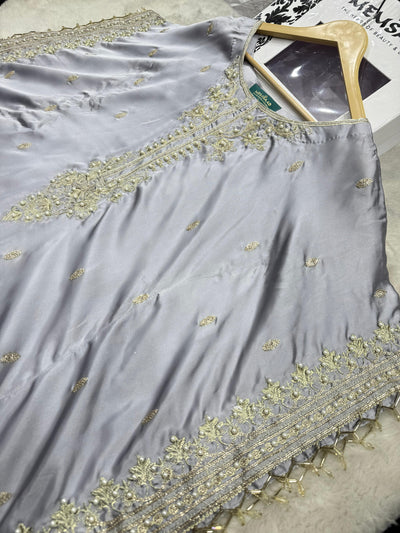 MSRW-01 Shalimi Fancy Jacket Kaftan - Memsaab Online
