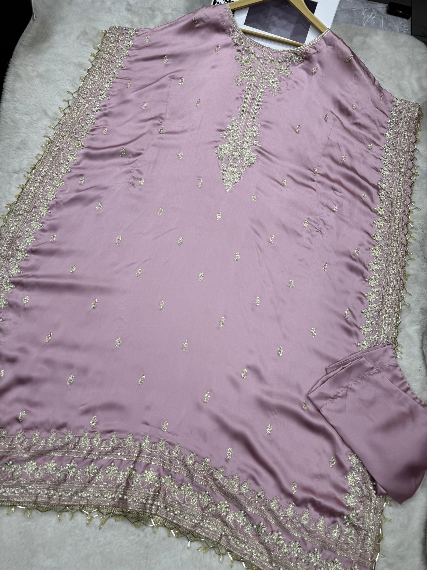 MSRW-01 Shalimi Fancy Jacket Kaftan - Memsaab Online
