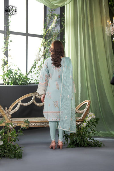 HSS-361- Readymade Heeras Suit - Memsaab Online