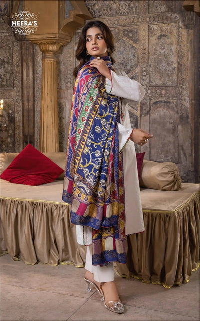 HSS-363- Readymade IVORY ROYALE Heeras Suit - Memsaab Online