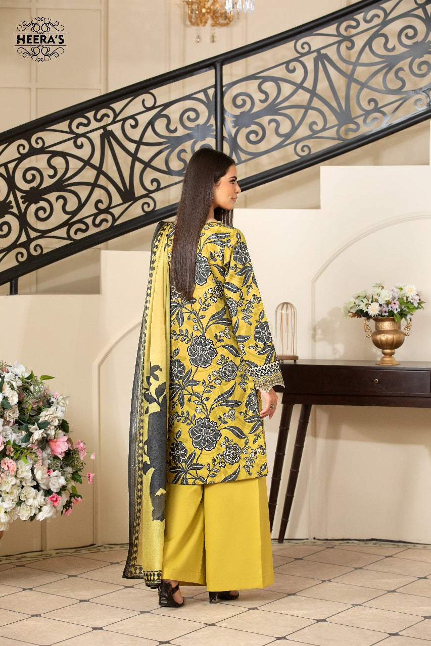 HSS-369- Readymade Heeras Suit - Memsaab Online