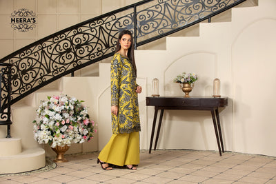 HSS-369- Readymade Heeras Suit - Memsaab Online