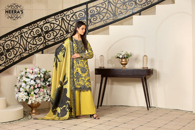 HSS-369- Readymade Heeras Suit - Memsaab Online