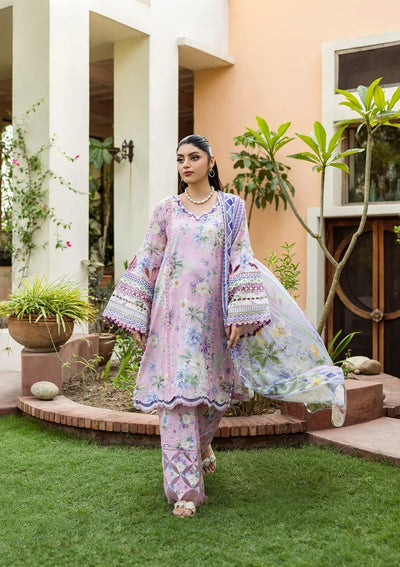 ELFECD-03-A- Wisteria - Readymade - Elaf Prints Collection 2025 - Memsaab Online