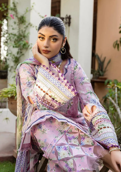 ELFECD-03-A- Wisteria - Readymade - Elaf Prints Collection 2025 - Memsaab Online