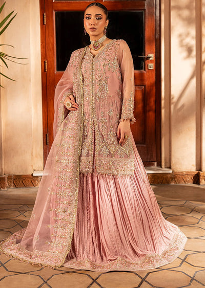 AYN-07 MAUVE MIST DRESS Readymade Collection by AYLIN 2025 - Memsaab Online