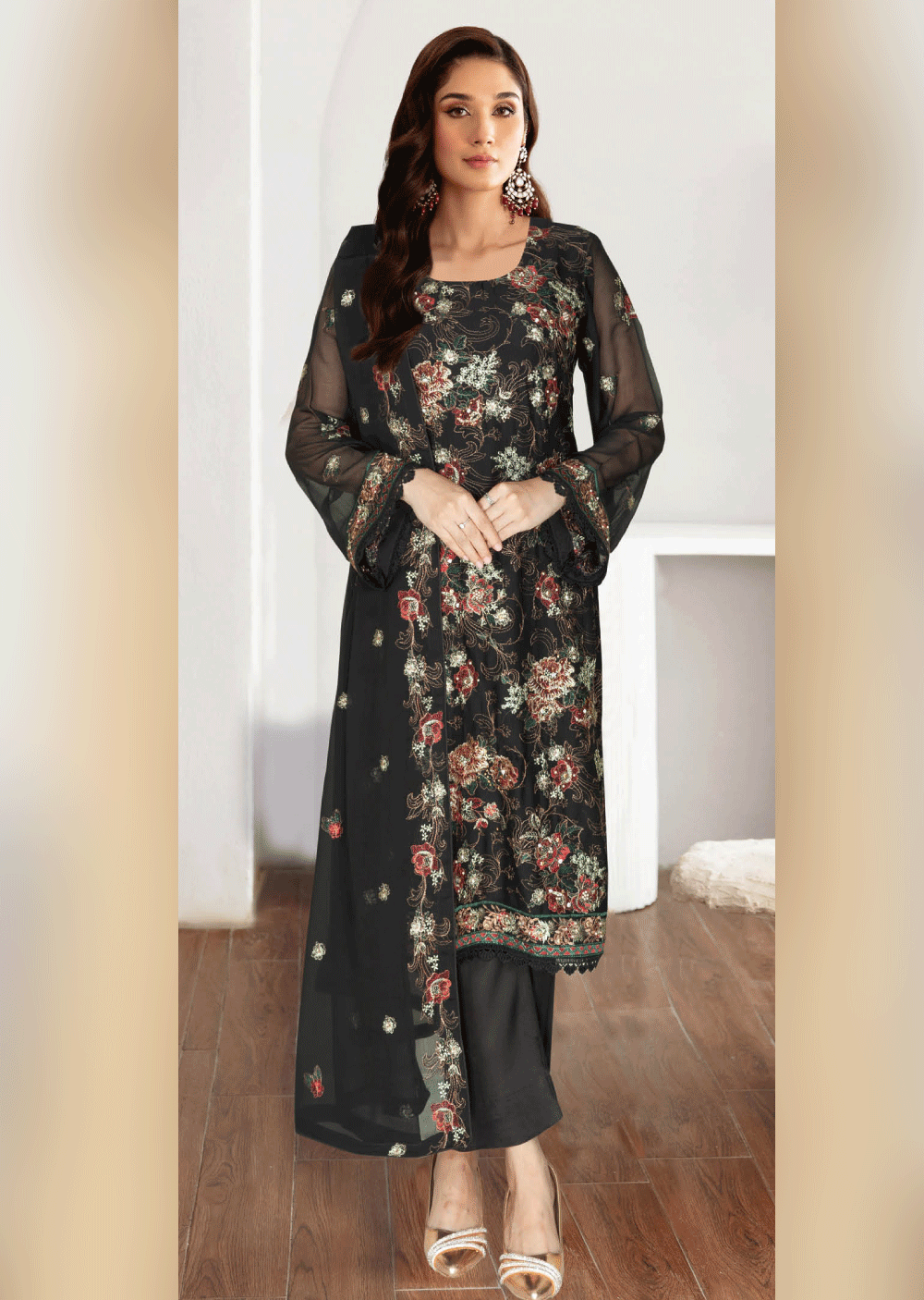 WA-401-A - Readymade - Ramsha Suit 2024 - Memsaab Online