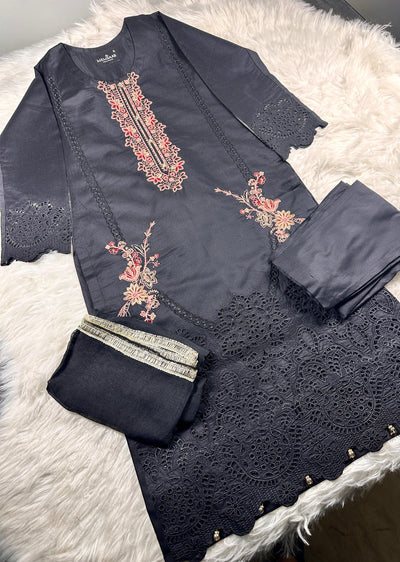 HK291 - Black - Readymade HK Outfit - Memsaab Online