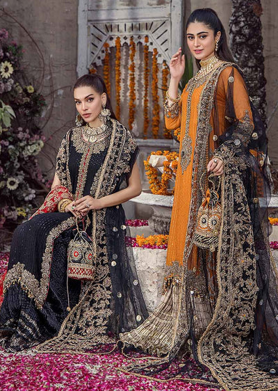 P-252 - Black - Readymade - Khuda Baksh Creations 2024 - Memsaab Online