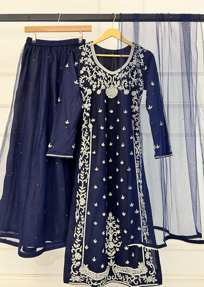 RH2105 Reha - NavyFancy Net Outfit - Memsaab Online