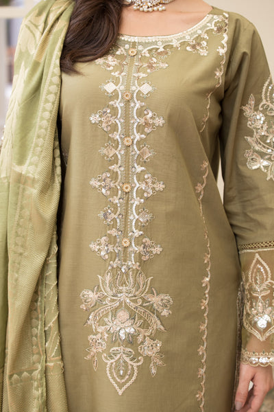 HRM-08 - Readymade Memsaab Formal Cotton Suit - Memsaab Online