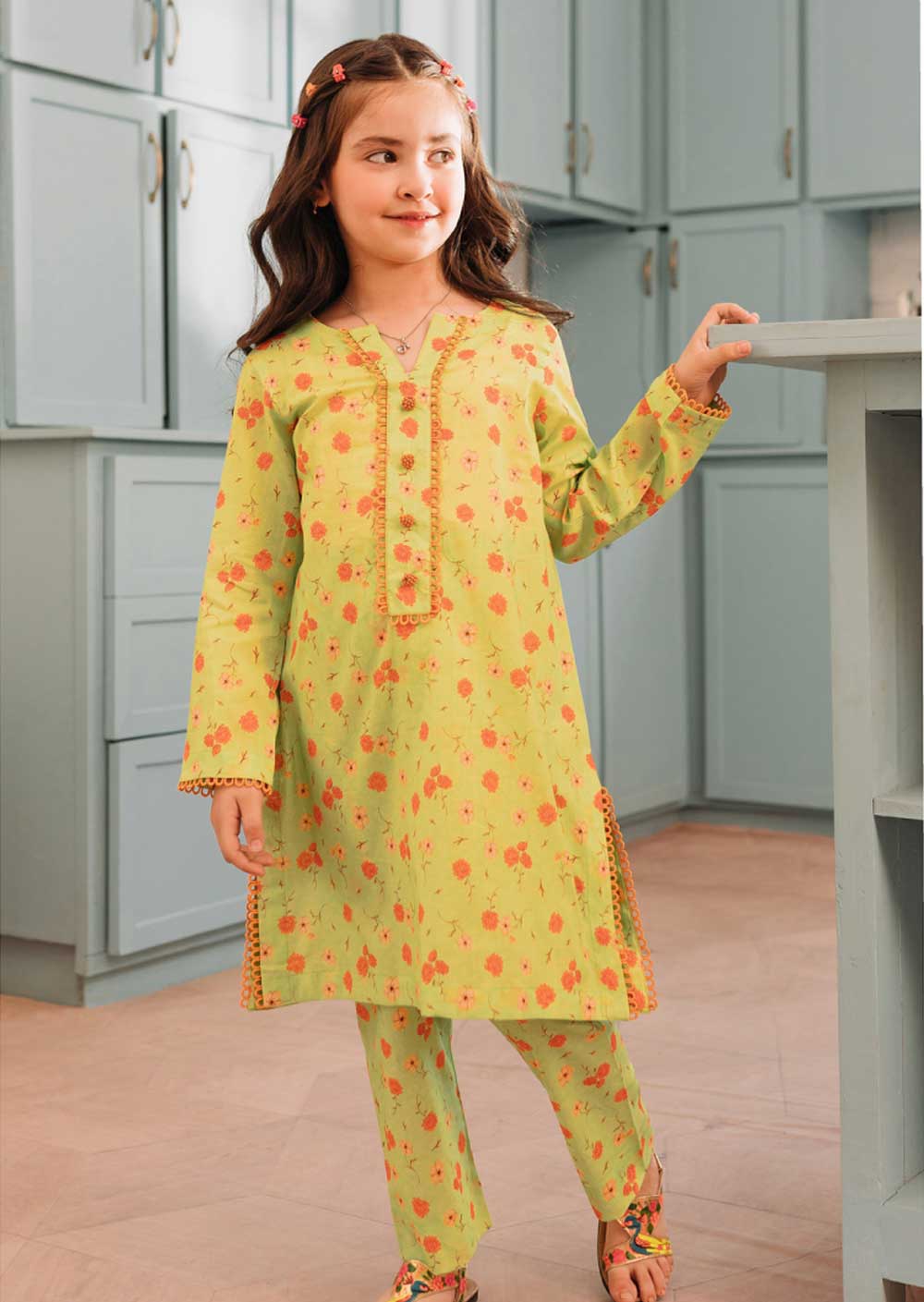 Cecily - Readymade - Kids Suit by Garnet 2022 - Memsaab Online